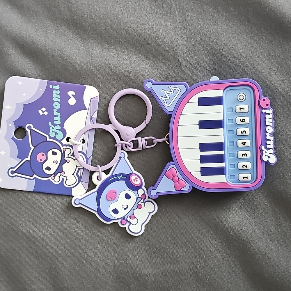 Kuromi Keychain